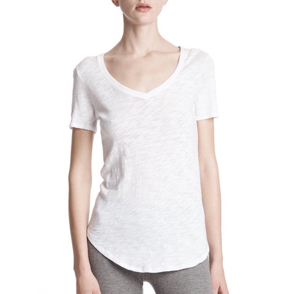 ATM Anthony Thomas Melillo Tops - ATM Anthony Thomas Melillo Slub V-Neck Tee Top